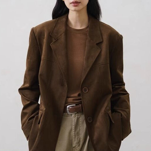 Women's Elegant and Casual Oversized Blazer Drune