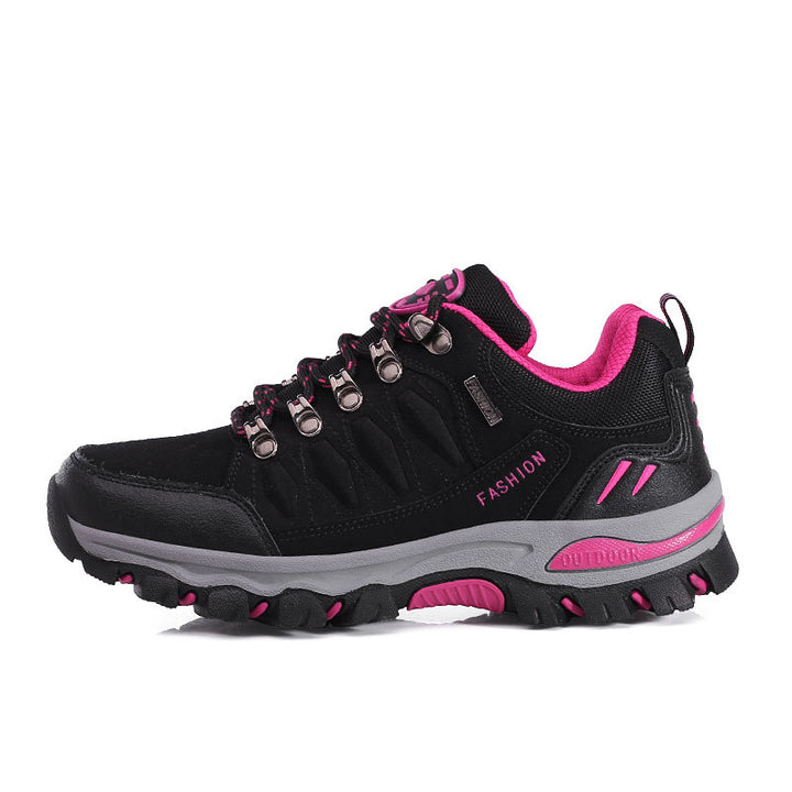 Women Robust Trekking Half Shoe with Profiled Outdoor Grip and Padded Comfort Lining Mune Fashion
