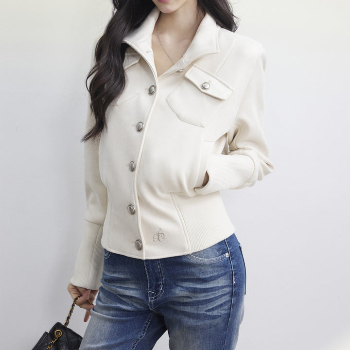 Women's Fashion Blouson Jacket Mune Fashion
