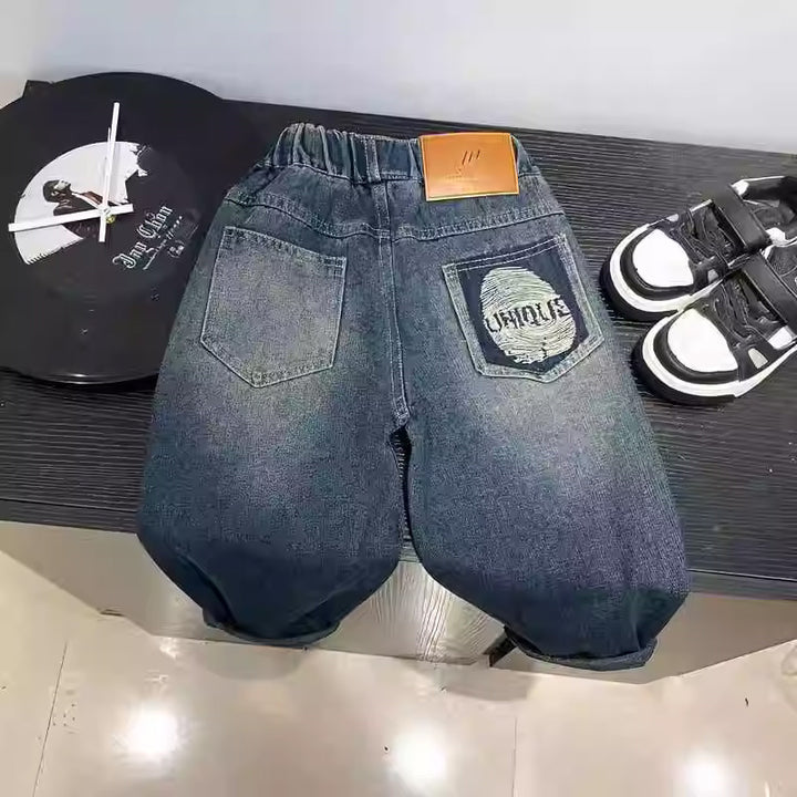 Unisex creative and stylish Baggy Jeans Mune Fashion