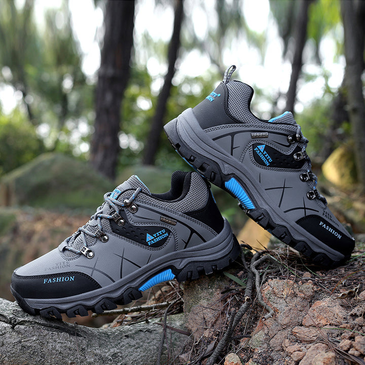 Men's Robust Trekking and Trail Sneakers with Profiled Grip Mune Fashion