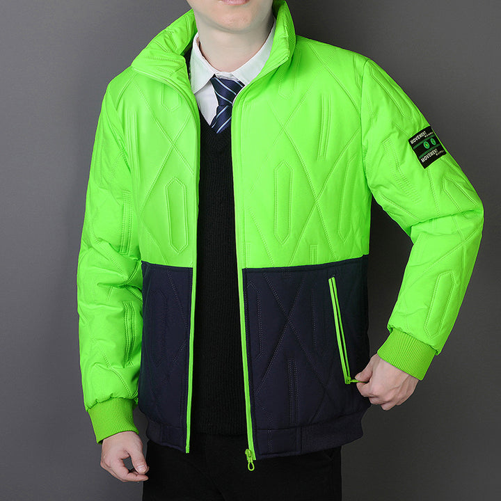 Men's urban transition jacket with textured design Mune Fashion