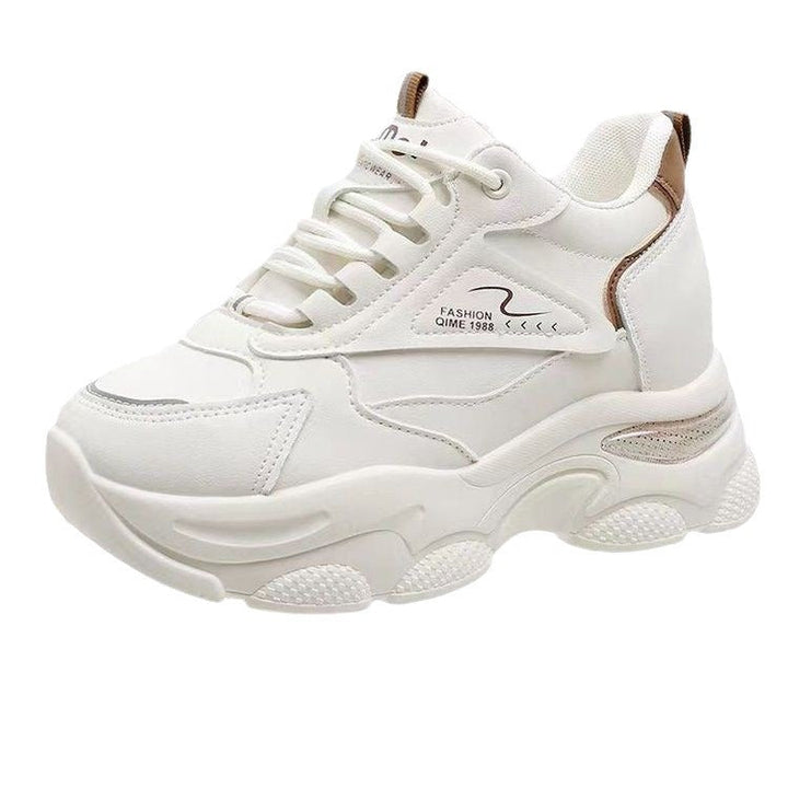 Women's Sporty Chunky Sneakers with Breathable Upper Material and Anti-Slip Sole Mune Fashion