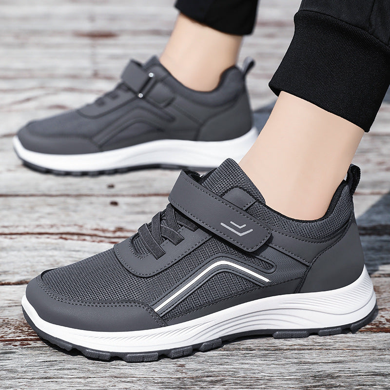 Women's sporty Velcro sneakers with breathable mesh and cushioned EVA sole Mune Fashion