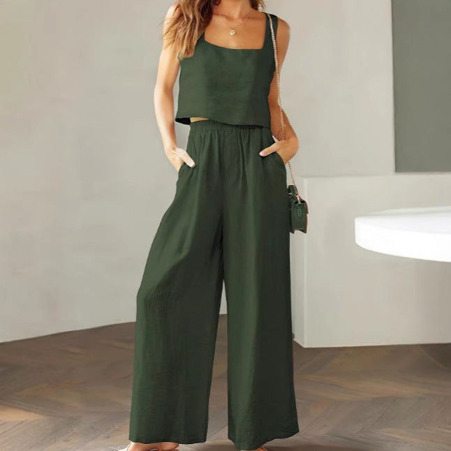 Women's airy two-piece ensemble with a loose fit Mune Fashion