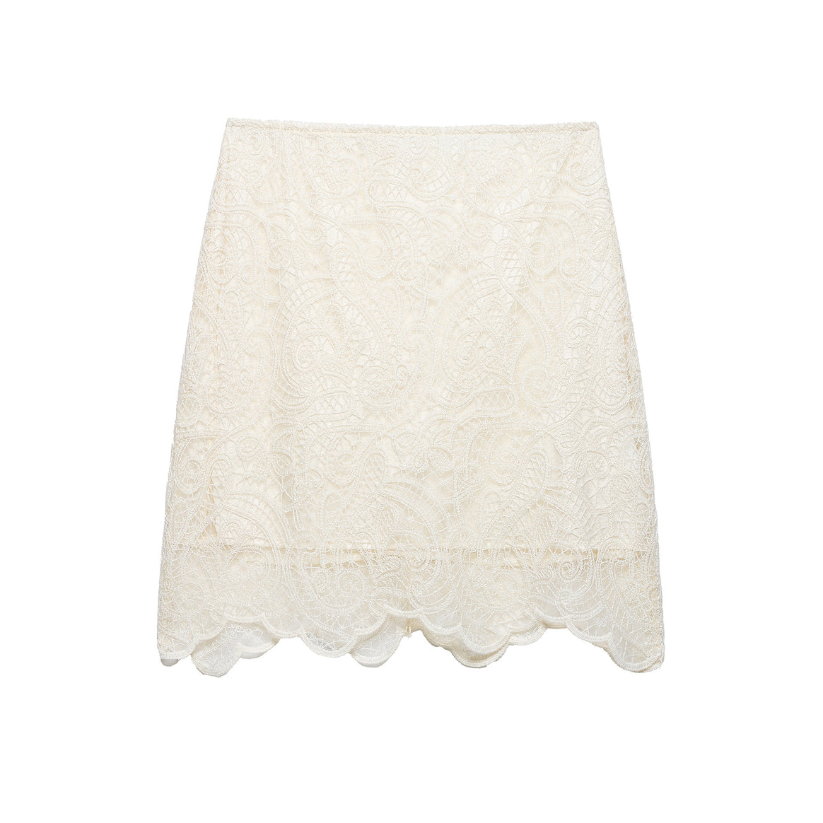 Women's Elegant Lace Mini Dress with Stand Collar and Wide Bell Sleeves Mune Fashion