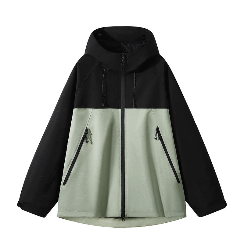 Men's elastic softshell hoodie jacket with ergonomic raglan cut, two-way zipper and adjustable Velcro cuffs Mune Fashion