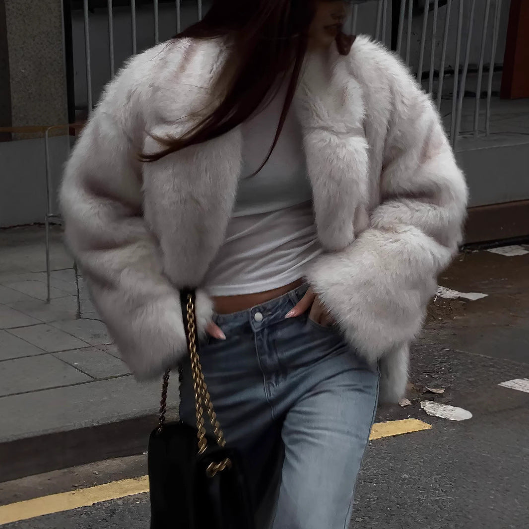 Women's Plush Jacket Mune