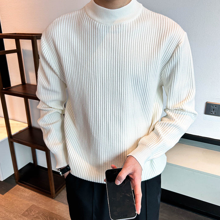 Men's Cozy Ribbed Knit Sweater Mune Fashion