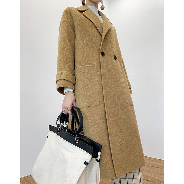 Women Elegant and Comfortable Wool Coat Mune Fashion