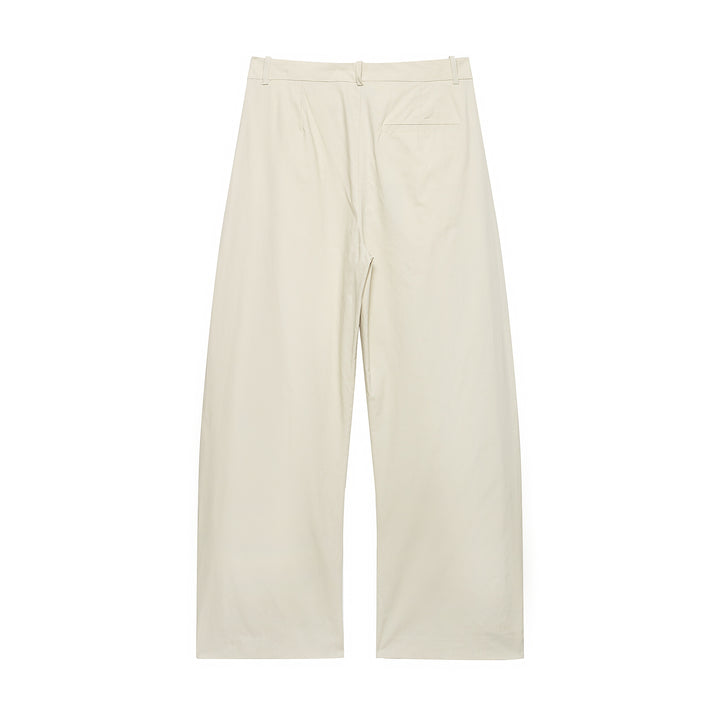 Women Two-Piece Oversized Shirt and Wide Pleated Trousers Set Mune Fashion