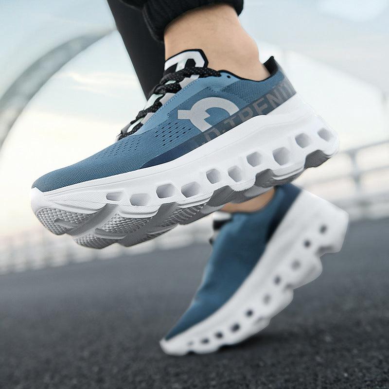 Unisex innovative Waben-Pod-Sneaker with ultra-cushioning hollow chamber midsole and breathable mesh upper Mune Fashion