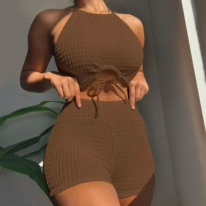 Women's bikini set with fashionable knot design and comfortable panties Mune Fashion