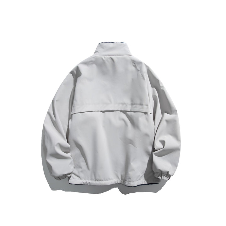 Unisex Technical Softshell Jacket with Fleece Lining and Vertical Chest Zippers Mune Fashion