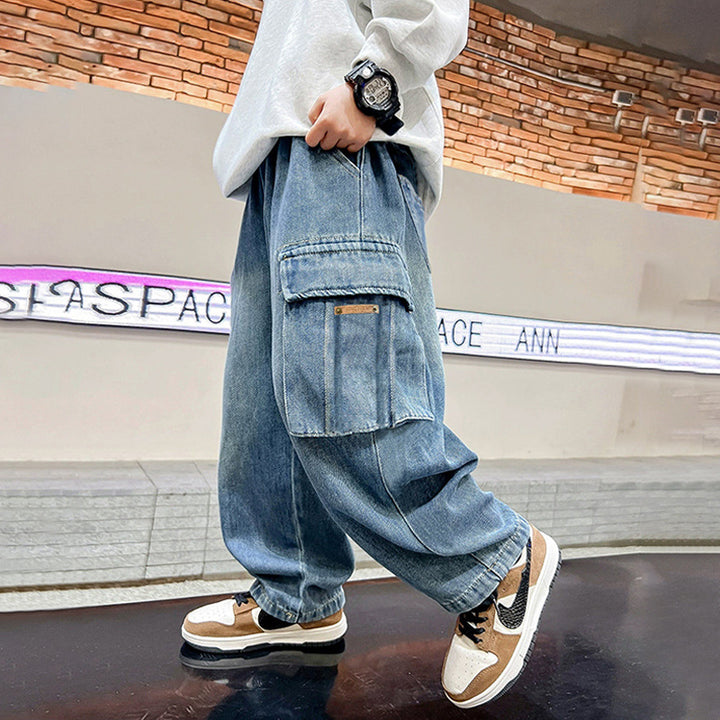 Women Cargo Jeans with casual cut Mune Fashion