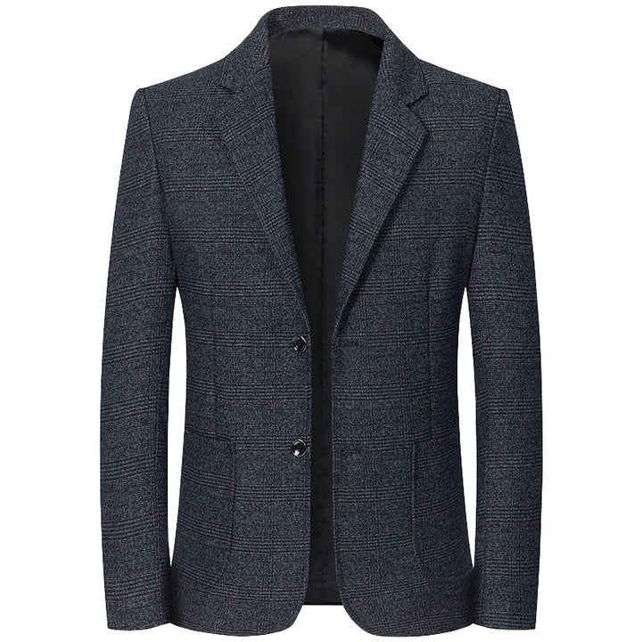 Men's Blazer Glencheck Slim Fit with Light Inner Lining Mune Fashion