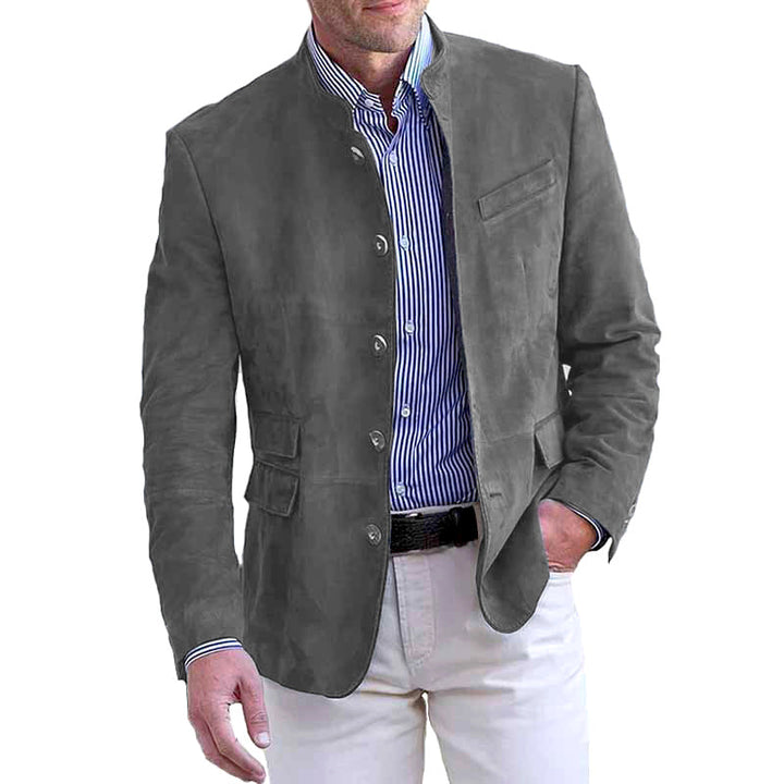 Men's elegant suede jacket Mune Fashion