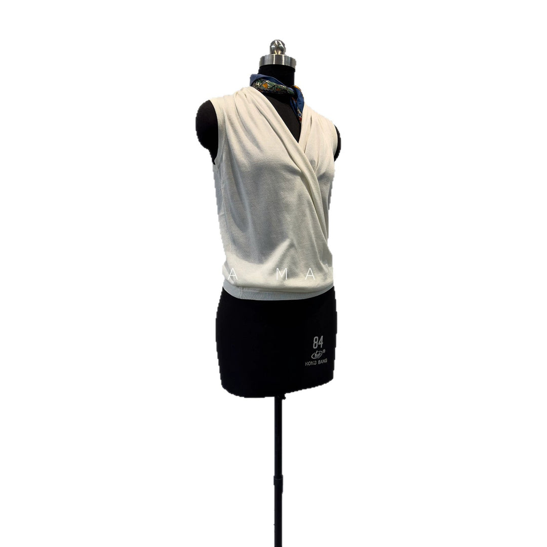 Women Versatile Layered Knit Vest Mune Fashion