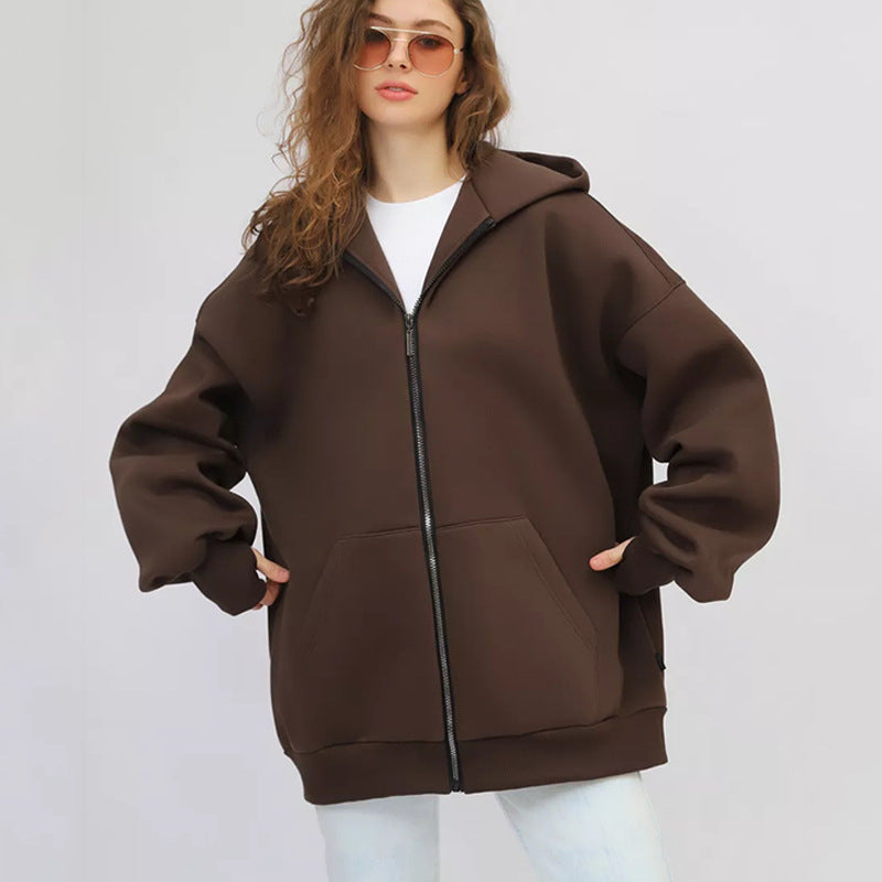 Women's Oversized Hooded Jacket Mune Fashion