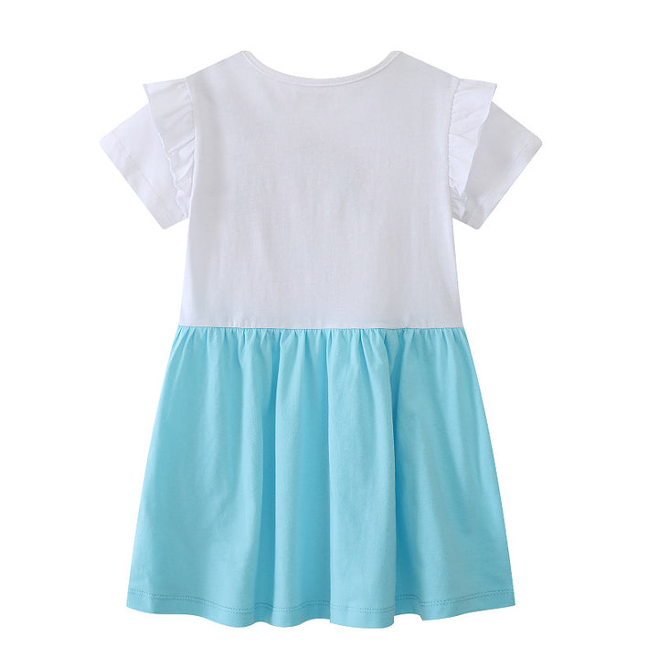 Girls leisure dress with enchanting unicorn motif Mune Fashion