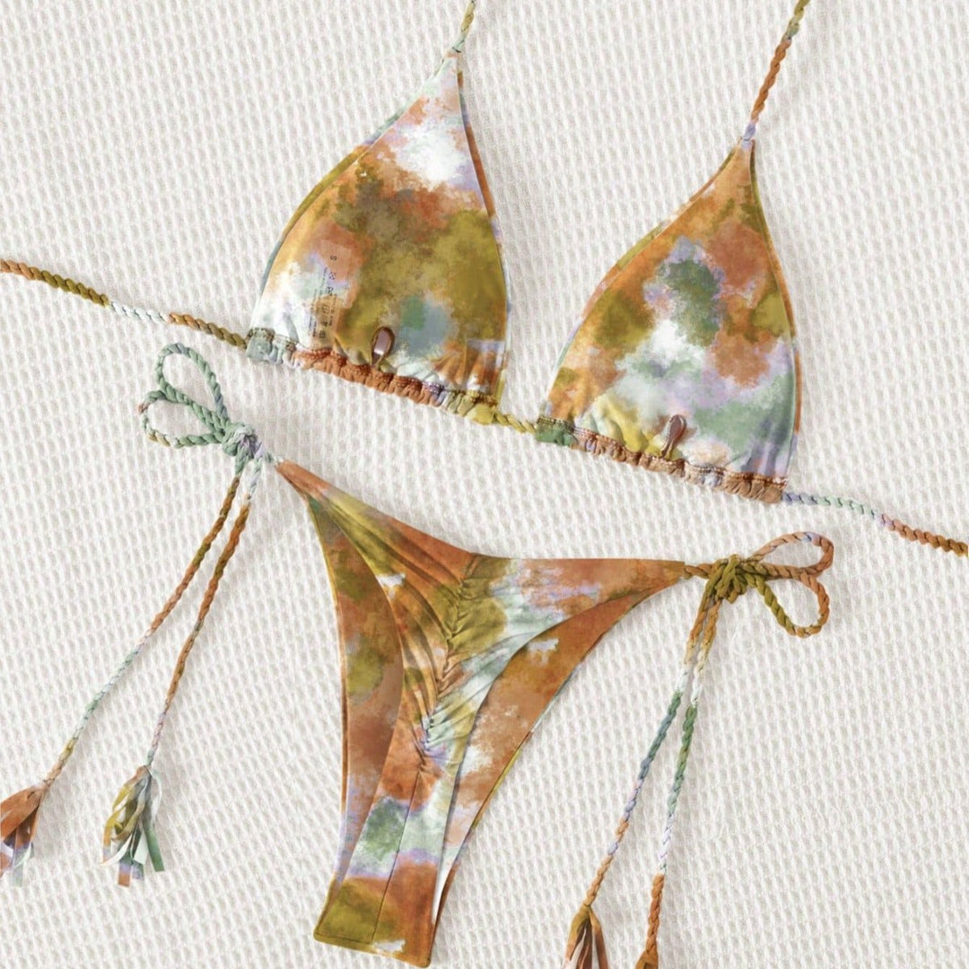 Women's Triangle Bikini with sustainable cotton blend Mune Fashion