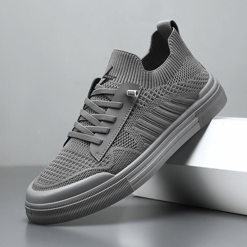 Men's Breathable Sneakers with Elastic Lacing System Mune Fashion