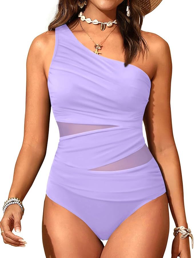 Women's stylish swimsuit with asymmetrical cut Mune Fashion