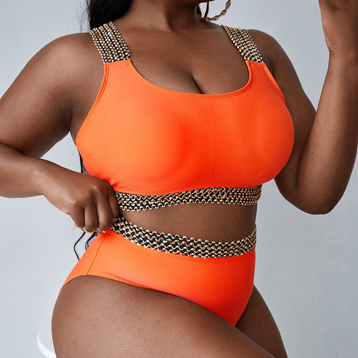 Ladies Sporty Bikini with Glamorous Details Mune Fashion