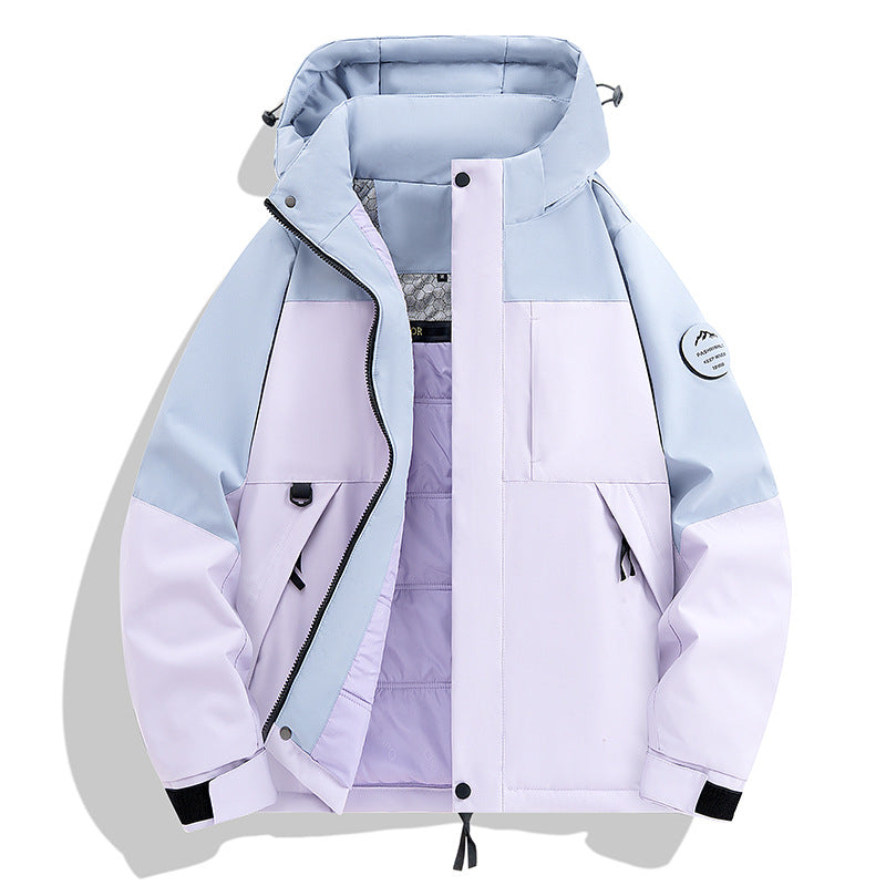 Men's Waterproof and Breathable Softshell Outdoor Jacket Mune Fashion