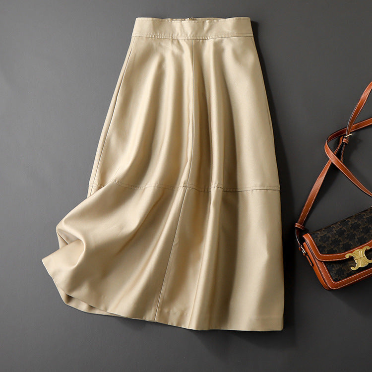 Women's Elegant and Airy Midi Skirt Mune Fashion