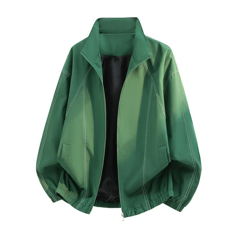 Women's leisure jacket with high collar and elastic Mune Fashion