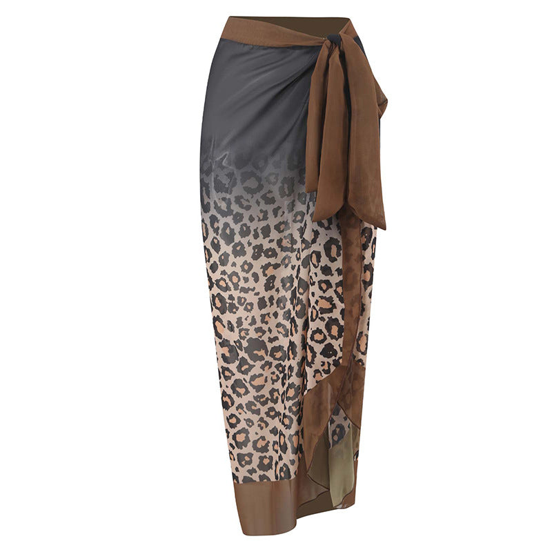 Damen Maxi-Rock mit elegantem Wickeldesign und floralem Muster Echo Archiv