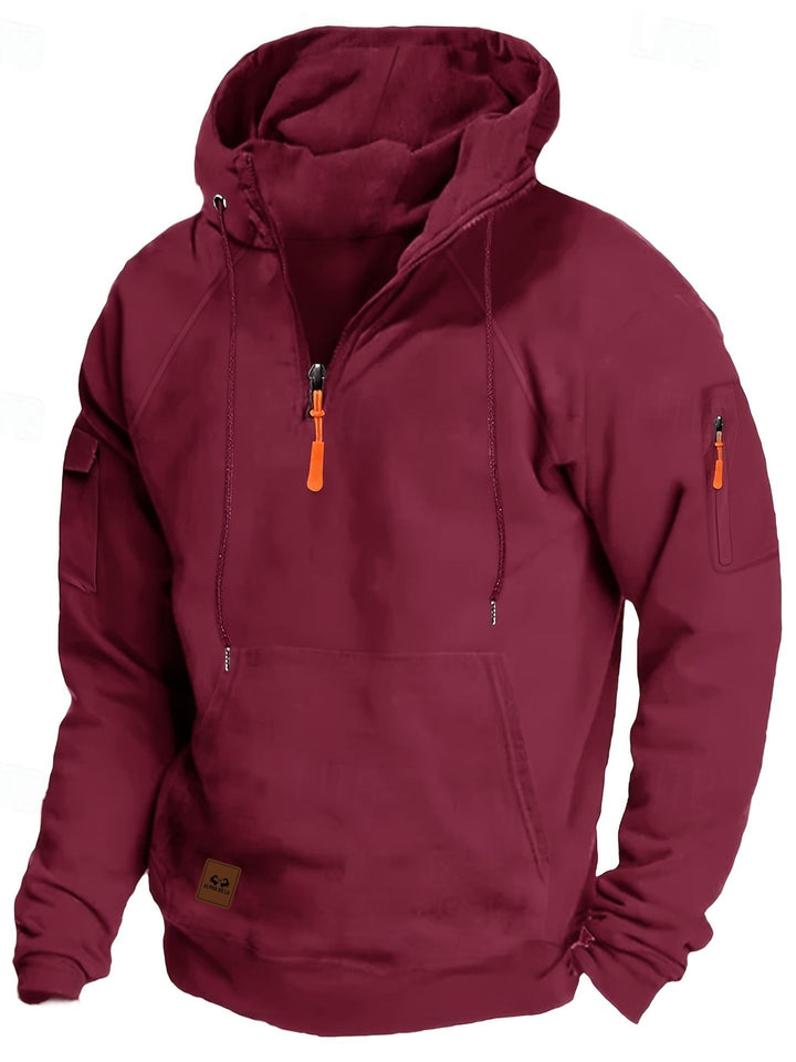 Men's Sporty Hooded Sweater Mune Fashion