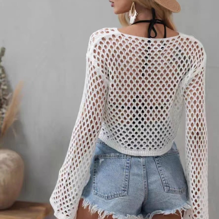 Ladies Net Top Mune Fashion