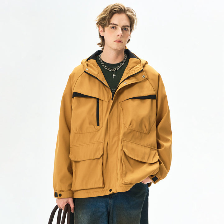 Men's functional jacket with versatile pockets Mune Fashion
