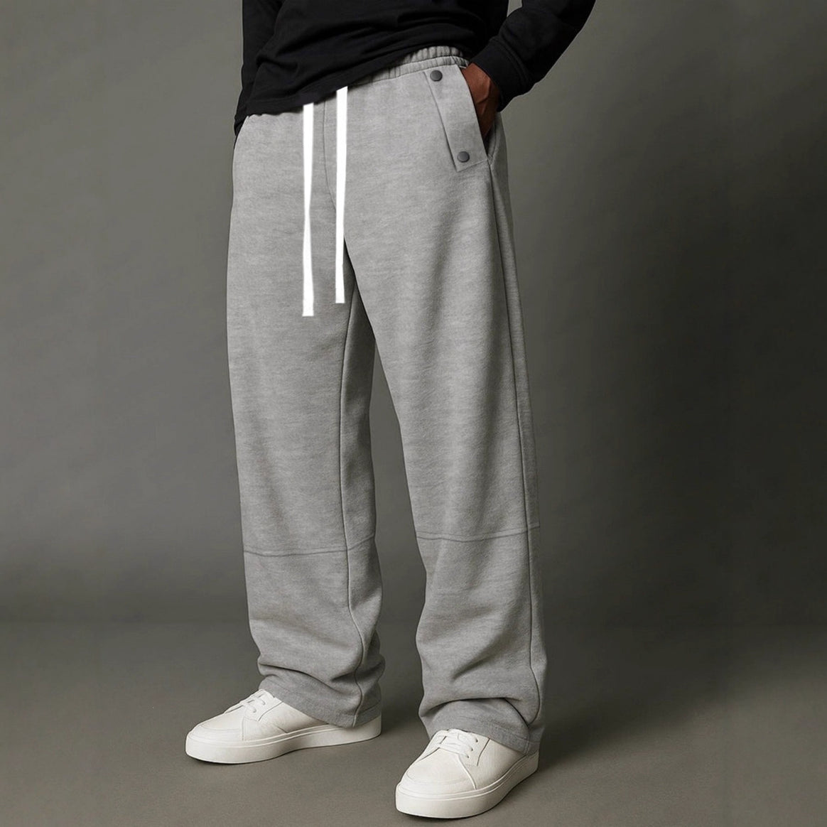 Men's Relaxed-Fit Jogging Pants with high comfort waist, drawstring & utility details Mune Fashion