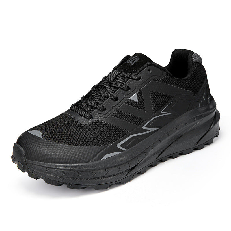 Ladies' cushioning comfort trail runners with extra-wide midsole and profiled grip Mune Fashion