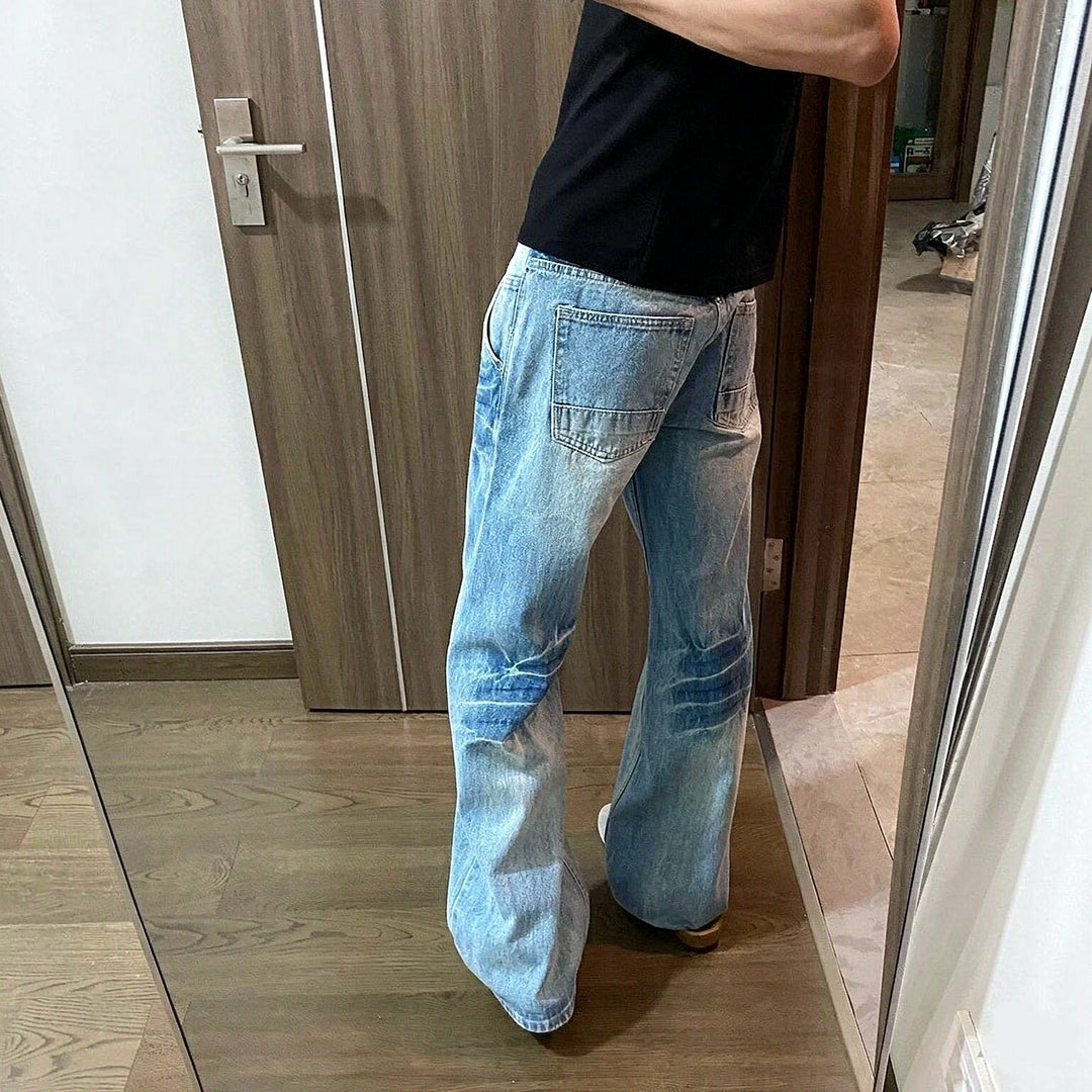 Men's Casual Loose-Fit Jeans Mune Fashion 1788342483