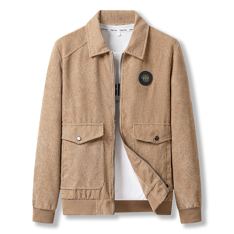 Men's Fashion Jacket with Textured Fabric Mune Fashion