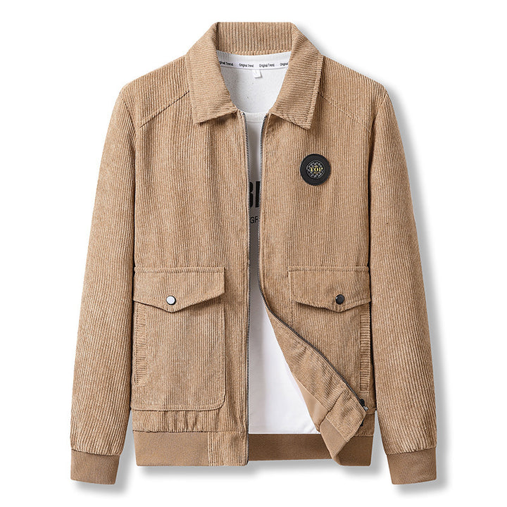 Men's Fashion Jacket with Textured Fabric Mune Fashion