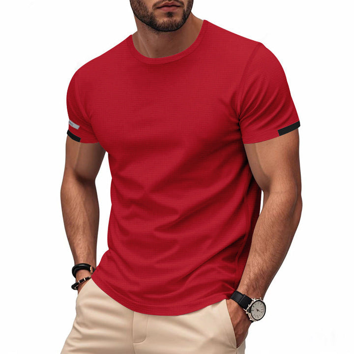 Men's functional T-shirt with breathable design and reflective details Mune Fashion