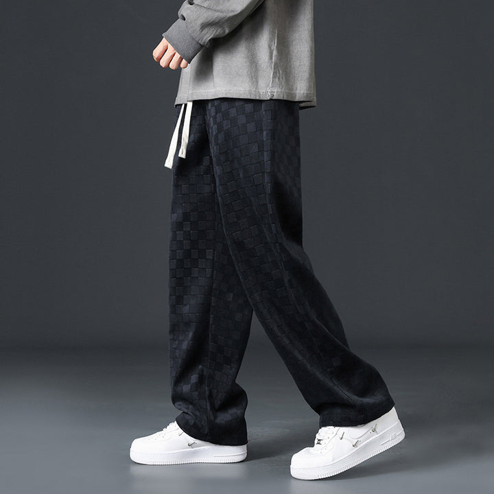 Men's Casual Checkered Leisure Pants