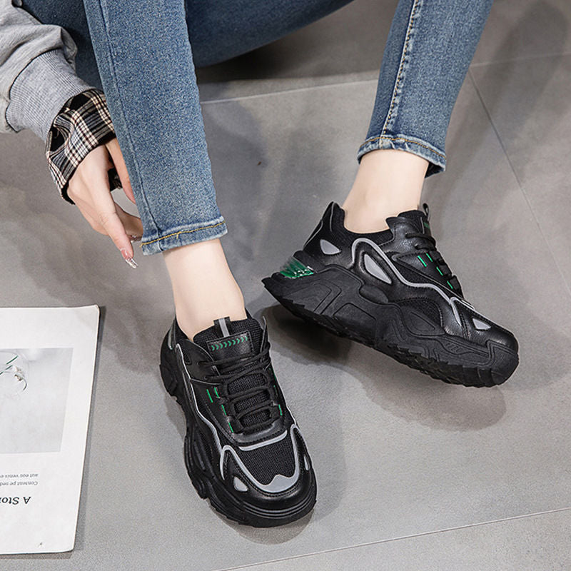 Women's Sporty Sneakers with Stable Sole and Breathable Upper Mune Fashion