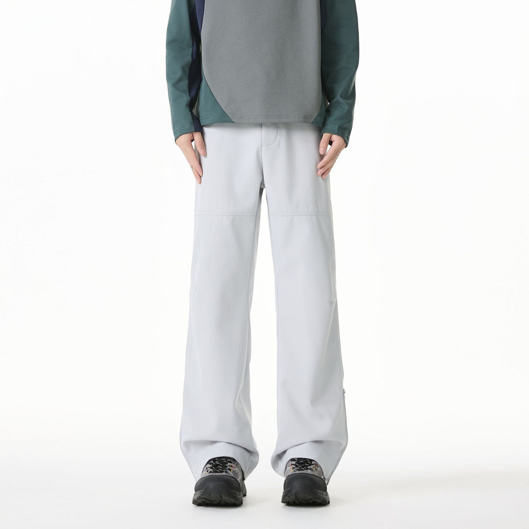 Men's Technical Cargo Pants with Elastic Waistband and Zipper Pockets Mune Fashion
