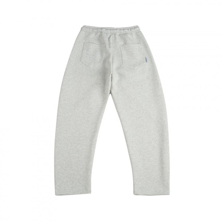 Unisex Wide Tech Jogging Pants with Diagonal Seam Design, Elastic Waistband and Drawstring Mune Fashion