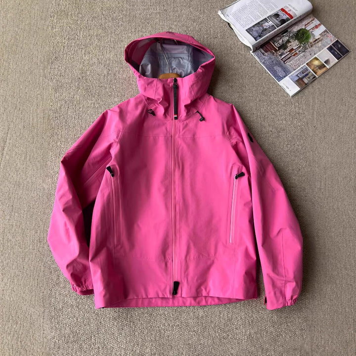 Women's Waterproof Outdoor Jacket with Adjustable Collar Mune Fashion