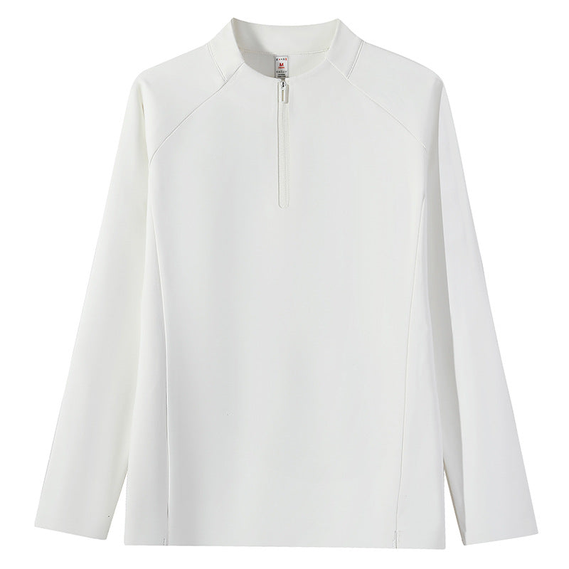 Women's sporty long sleeve shirt with zipper Mune Fashion