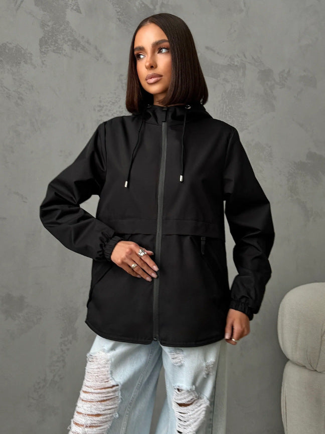 Women's Lightweight Windbreaker Jacket