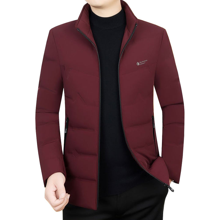 Men's quilted shirt jacket with light thermal lining Mune Fashion