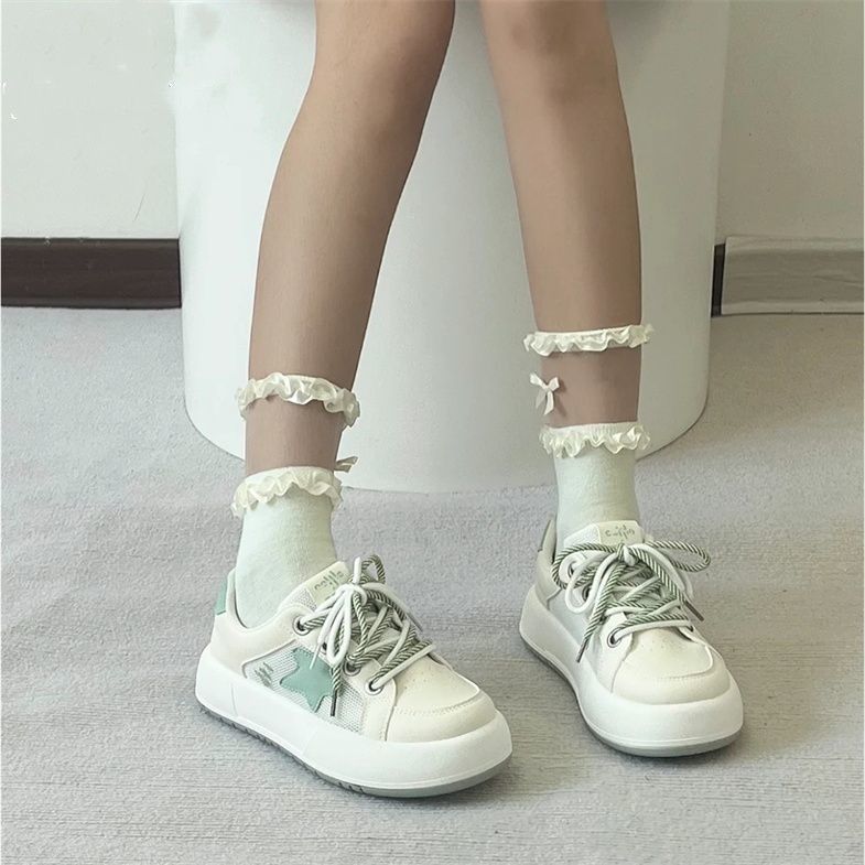 Women Sportive Sneakers with fashionable mesh design and non-slip sole Mune Fashion